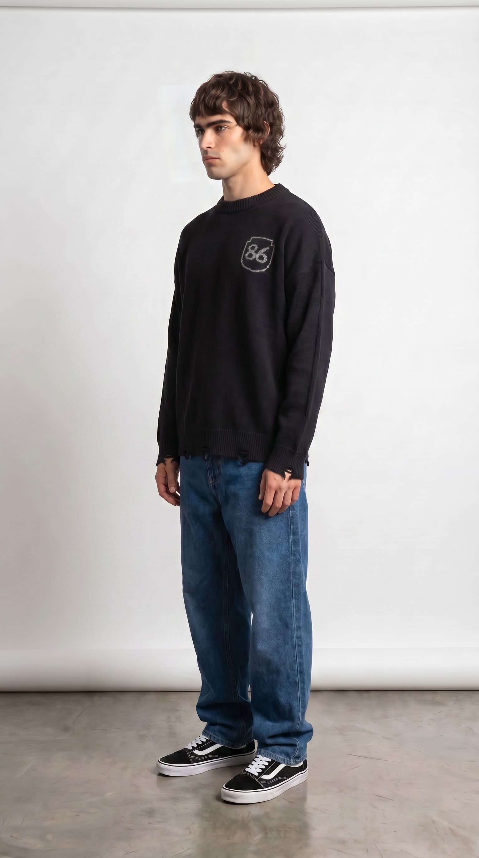 Alternative view of Sweater - 86' Black