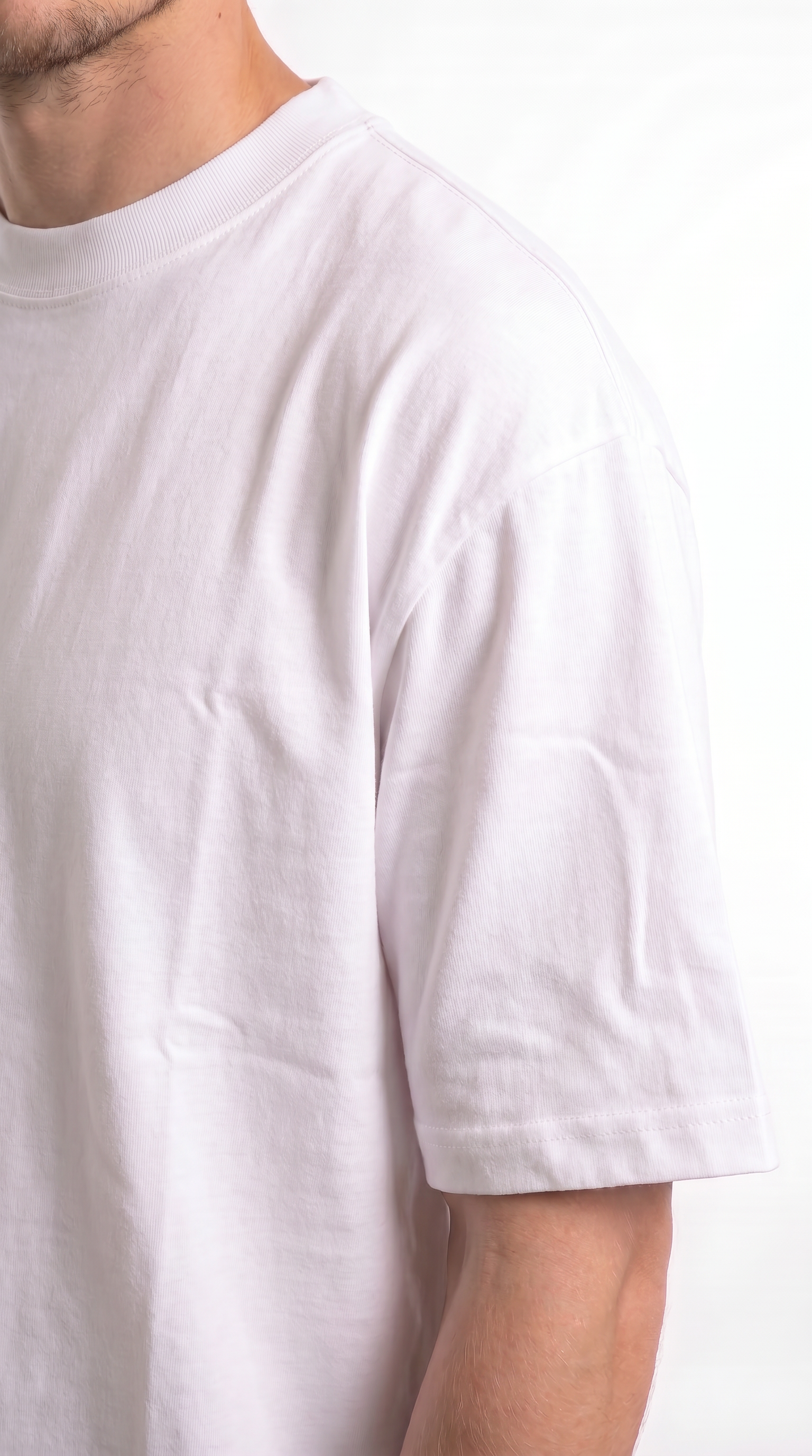 Remera Over Size - Blanca - Imagen 4