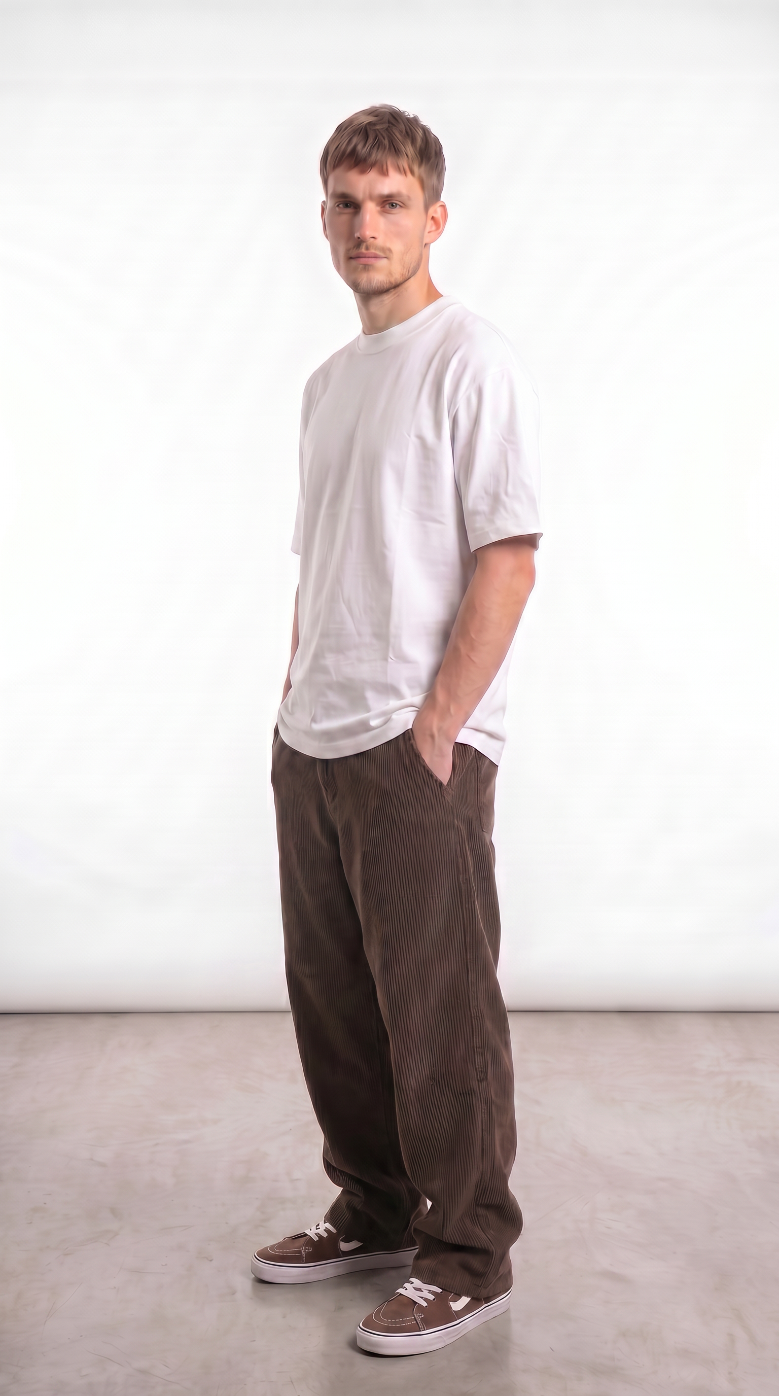 Alternative view of Remera Over Size - Blanca