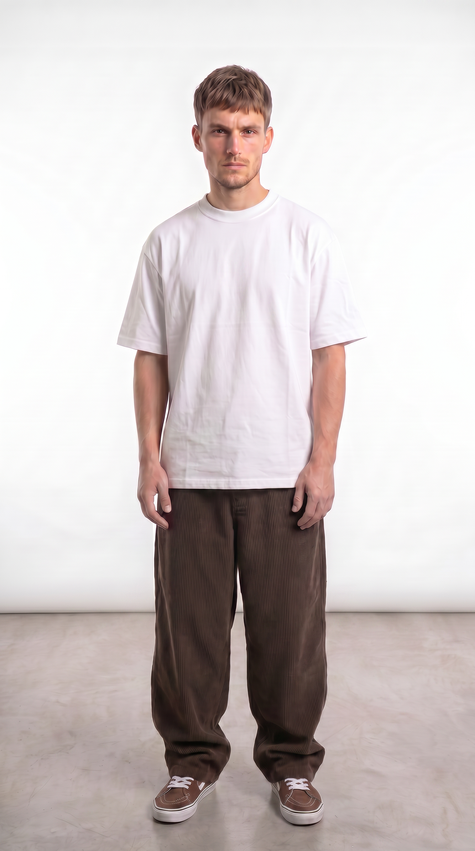 Remera Over Size - Blanca
