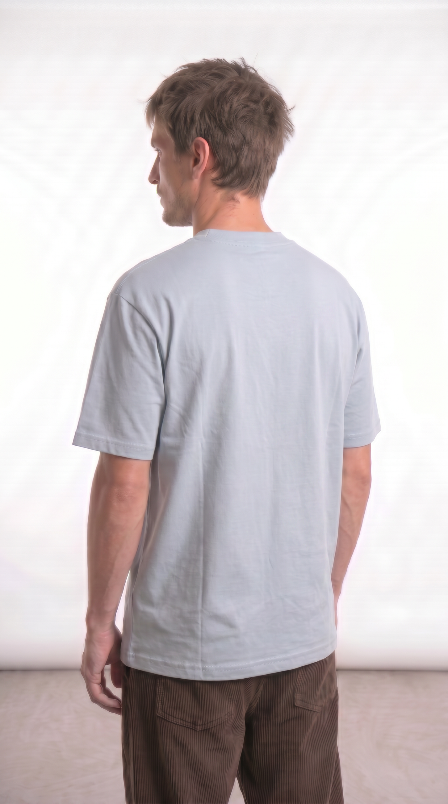 Remera Over Size - Celeste - Imagen 3