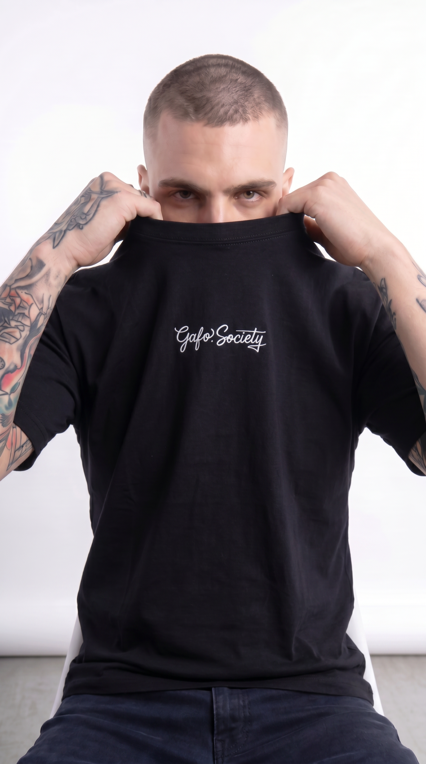 Remera Society - Black