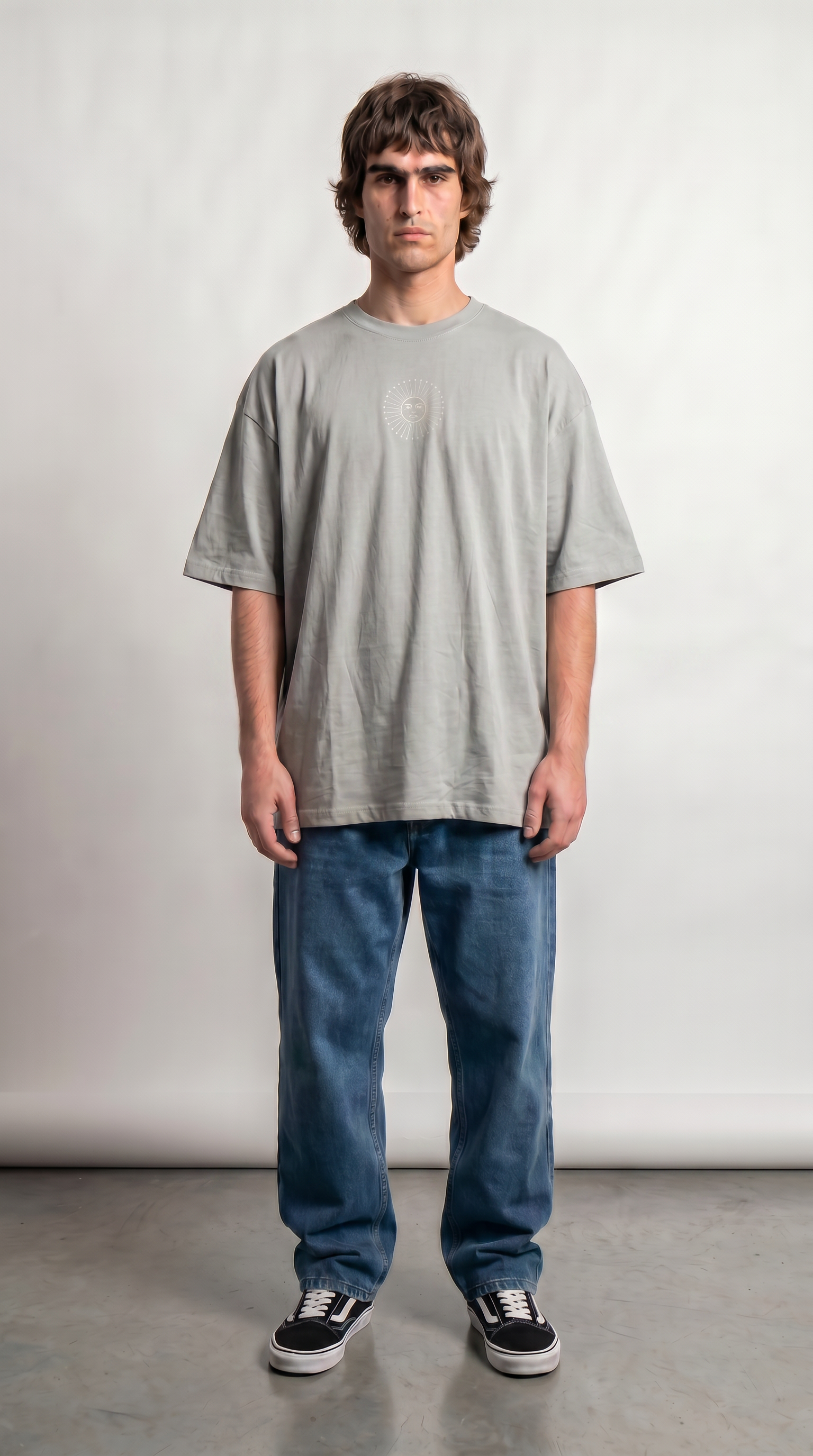 Alternative view of Remera 1810 - Celeste
