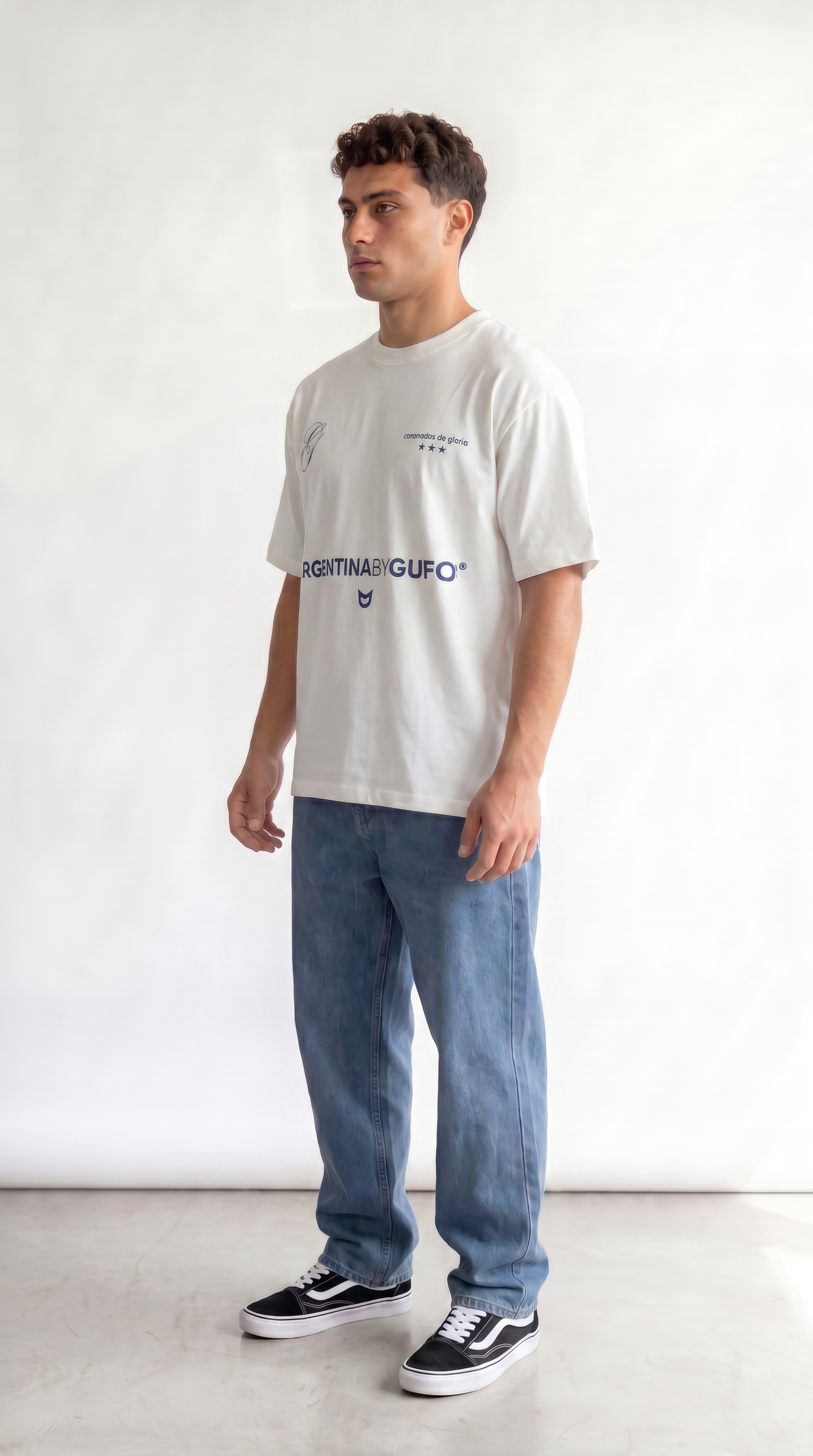 Alternative view of Remera Nación Albiceleste - Blanca