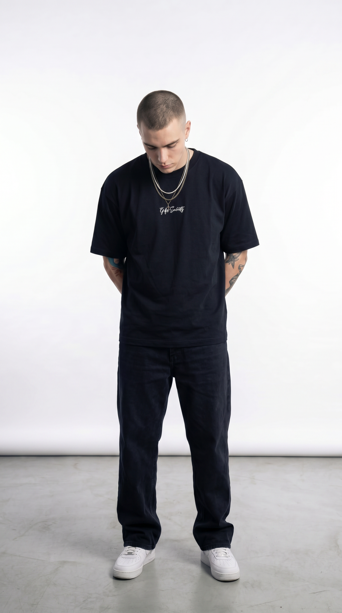 Alternative view of Remera Society - Black