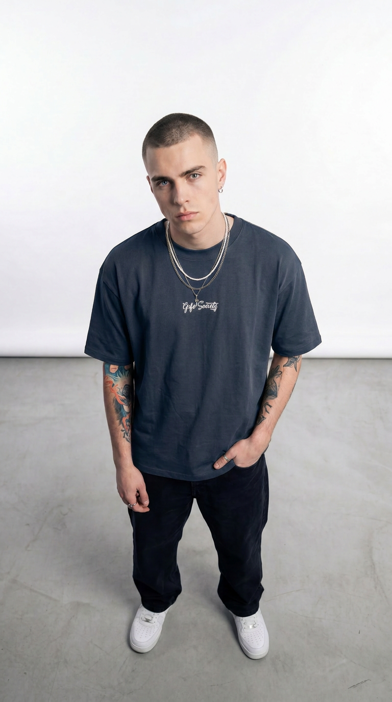 Remera Society - Blue