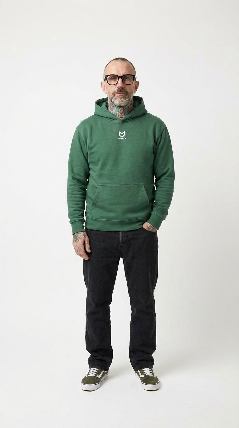 Alternative view of Canguro Bordado - Green