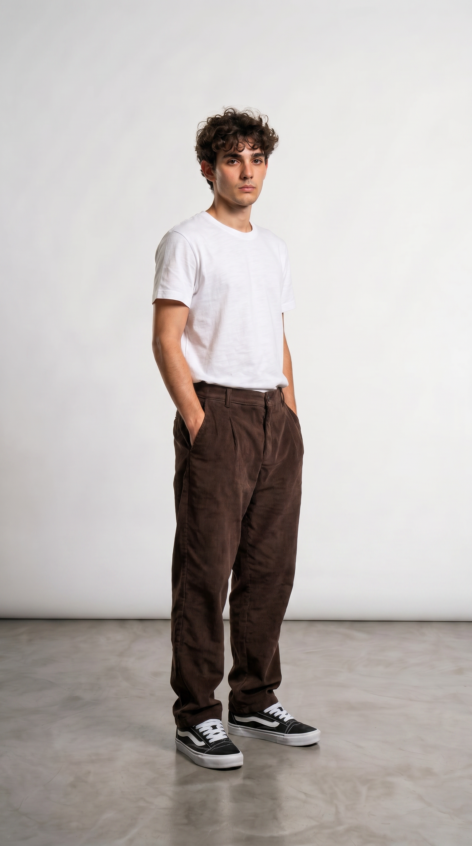Alternative view of Pantalon Corderoy Sastero - Brown